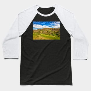 North Dakota Badlands Baseball T-Shirt